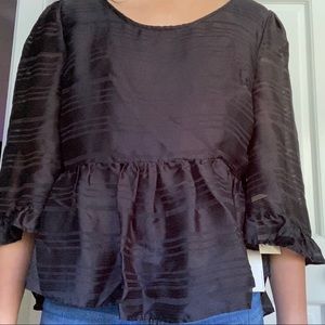 Narcissus Black Blouse